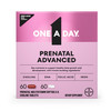 One A Day Prenatal Advanced- Prenatal Vitamins with Folic Acid, Choline, DHA & Iron, Pregnancy Vitamins for Women to Support Babys Development, 60+6