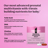 One A Day Prenatal Advanced- Prenatal Vitamins with Folic Acid, Choline, DHA & Iron, Pregnancy Vitamins for Women to Support Babys Development, 60+6