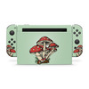 Tacky Design Mushroom Skin Compatible with Nintendo Switch Skin Wrap Cover, Kawaii Green Skin for Nintendo Switch Stickers, Premium Vinyl 3M Full Wra