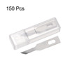 HARFINGTON 150pcs Exacto Knife Blades #A16 Hobby Knife Replacement Blades Refills