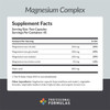 Professional Formulas Magnesium Complex - Magnesium as Glycinate, Citrate, Malate, & Krebs Cycle - to Support Healthy neuromuscular & Cardiac Functio