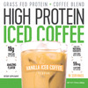 Iced Coffee, High Protein Coffee Keto Friendly, 18g of Protein, 2g Carbs, Natural Ingredients (18 Servings, Vanilla Latte)