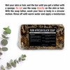 Sheanefit Raw African Black Soap Bar - For All Skin Types - Face, Body, Hair Soap Bulk Bars (15 Ounce (Pack of 3))