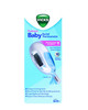 Vicks Baby Rectal Thermometer Baby Thermometer for Rectal Temperature, Short and Flexible Tip with Fast Read Times and Large Digital Display