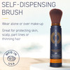 Brush On Block SPF 30 Mineral Powder Sunscreen, Touch of Tan, Refillable, Broad Spectrum, Water Resistant Face Protection, For All Skin Types, Subtle