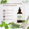 Rosemary & Lemongrass Hair Oil, Rosemary Oil for Women and Men, Hair Growth Serum. Made in USA