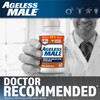 Ageless Male Free Testosterone Booster Supplement for Men, 76 Tablets