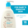 Aveeno Baby Daily Moisture Body Lotion for Sensitive Skin, Hypoallergenic Moisturizing Baby Lotion with Nourishing Oatmeal to Deeply Moisturize Baby'