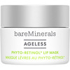 bareMinerals Ageless Phyto-Retinol Lip Mask with Plant-Based Retinol Alternative + Hyaluronic Acid, Leave-On Lip Sleeping Mask, Vegan
