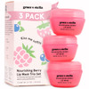 grace & stella Award Winning Lip Butter - Lip Balm Hydrating - Nourishing Lip Mask (3-pack) Airplane Travel Essentials, Beach Vacation and Purse Esse