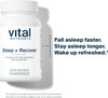 Vital Nutrients Sleep + Recover - Vegan Supplement - Sleep Support - Melatonin, Ashwagandha & L-Theanine - Gluten, Dairy & Soy Free - 30 Capsules