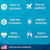 HydroMATE Electrolyte Powder Fruit Punch Hydration Packets Low Sugar 30 Count