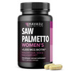 Saw Palmetto for Women with Biotin 5000mcg - Powerful DHT Blocker to Support Hair, Skin, and Nail Health - 120 Count - Vegan, Non-GMO Vitamin for Str