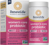 Renew Life Women's Probiotic Capsules, Supports pH Balance for Women, Vaginal, Urinary, Digestive and Immune Health, L. Rhamnosus GG, Dairy, Soy and