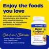 Enzymedica, Digest Complete + Probiotics, Full-Range, Everyday Enzymes with 800 Million CFU Active Cultures per Capsule, 90 Capsules