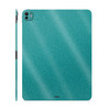 Glossy Glitter Skin Compatible with Apple iPad Pro 13 (M4) 2024 - Solid Teal - Premium 3M Vinyl Protective Wrap Decal Cover - Easy to Apply | Crafted