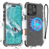Djuiofdja Waterproof Frosted Case for iPhone 16 Pro Max 6.9 inch, Compatible with MagSafe, Built-in Screen Camera Protector, 360 Full Body Heavy Duty