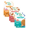 Sprout Organics, Toddler Snack Variety Pack, Single Serve Waffles (30 Count)