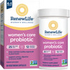 Renew Life Women's Probiotic Capsules, Supports pH Balance for Women, Vaginal, Urinary, Digestive and Immune Health, L. Rhamnosus GG, Dairy, Soy and