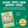 Earth's Best Organic Baby Food, Organic Whole Grain Oatmeal Baby Cereal, Non-GMO, Easily Digestible and Iron Fortified Baby Food, 8 oz Box (Pack of 1