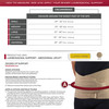 OTC Lumbo-Sacral Support, Abdominal Uplift, 11-Inch Lower Back, Elastic