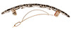 France Luxe Elysee Barrette - Classic - Opera Silver