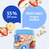 Gerber Toddler Food, Multigrain Banana Apple Strawberry Cereal, 8g Whole Grains, Iron, Zinc & Vitamin B12, Toddler Cereal, 6-Pack