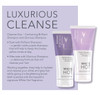 White Hot Cleanse Duo: Brilliant Shampoo & Glorious Shampoo 200ml, brightening boost and shine for white & grey hair, purple shampoo