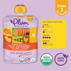 Plum Organics Stage 3 Organic Baby Food - Carrot, Sweet Potato, Corn, Pea, and Chicken - 4 oz Pouch (Pack of 6) - Organic Baby Food Pouch