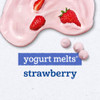 Gerber Stage 3 Baby Food Snacks, Strawberry Yogurt Melts, Freeze Dried Yogurt and Fruit Snacks for Babies, Baby Led Feeding, 7-Pack