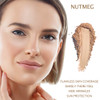 BellaTerra Cosmetics Mineral Powder Foundation  Nutmeg | Medium-Deep Warm Shade | Buildable Matte Mineral Coverage for a Smooth, Natural-Looking Fin
