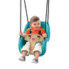 Step2 Infant to Toddler Swing, Baby Outdoor Swing, Backyard Bucket Style Swing Seat, Secure Harness, Outside Weather-Resistant Rope, Attach to Playse