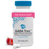NeuroScience GABA Trex - Chewable GABA & L-Theanine Supplement and Calm Aid for Rest, Relaxation and Stress Support - Vegan Sleep Aid Tablets - Grape