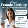 Eu Natural Conception for Her Fertility Supplements for Women - Ovulation, Hormonal Balance & Regular Cycle Support - Myo-Inositol, Folate, Folic Aci