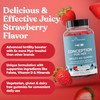 Conception for Her Fertility Gummies - Fertility Supplements for Women with Myo Inositol, Folate & more Essential Nutrients - Delicious Juicy Strawbe