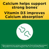 Nature Made Calcium 600 mg with Vitamin D3, Dietary Supplement for Bone Support, 120 Tablets (Pack of 3)