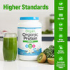 Orgain Organic Vegan Protein Powder + Greens, Vanilla Bean - 21g Plant Based Protein, Gluten Free, Dairy Free, Lactose Free, Soy Free, No Sugar Added