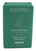 Sunaroma Soap Bar Eucalyptus With Tea Tree + Ginger 8 Ounce (6 Pack)