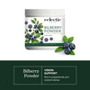 Eclectic Herb - Bilberry Powder Supplement | Vision Health, Cardiovascular Support & Circulation | Superfood Vitamin & Mineral Supplement | Freeze Dr