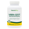 Natures Plus Vibra-Gest - 180 Capsules - Vegetarian Digestive Support Supplement with Probiotics, Live Fruit & Vegetable Enzymes - Natural Live Cultu
