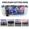 RHOTALL Colorful Mushrooms Carrying Case for Nintendo Switch,8 in 1 Accessories Kit Set Travel Carry Case with Cute Hard Shell Protective Cover,Scree