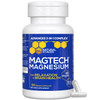 Magtein Magnesium L-Threonate, Glycinate & Taurate  200mg Chelated Magnesium Complex  MagTech Magnesium Supplement for Relaxation & Brain Health 