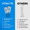 Vitalyte Electrolyte Powder Packets - Isotonic Clean Electrolyte Hydration Drink Mix - Single Serve Rehydration Packets with No Artificial Colors, Fl
