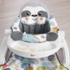 Fisher-Price Portable Baby Chair Sit-Me-Up Floor Seat with Snack Tray, Newborn Sensory Activity Toys & Plush Cute Sloth Washable Pad?