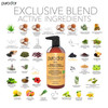 PURA D'OR 16 Oz MD Anti-Hair Thinning Maximum Defense Shampoo - 0.5% Coal Tar, Biotin, Proprietary Herbal Blend For Dry & Itchy Scalp, No Sulfates -