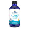 Nordic Naturals Ultimate Omega Liquid, Lemon Flavor - 4 oz - 2840 mg Omega-3 - High-Potency Fish Oil Supplement with EPA & DHA - Promotes Brain & Hea
