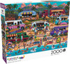 Buffalo Games - Heritage Artworks - Hawaiian Food Truck Festival - 2000 Piece Jigsaw Puzzle for Adults -Challenging Puzzle Perfect for Game Nights -