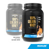 Maxler 100% Golden Whey Protein - 22g of Protein per Serving - Whey Protein Powder for Pre Post Workout - Fast-Absorbing Whey Concentrate, Isolate &