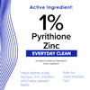 True+Real Classic Everyday Clean Anti-Dandruff Shampoo, Pyrithione Zinc 1%, Daily Use Scalp Care for All Hair Types, 14.2 Fl Oz, 6 pk