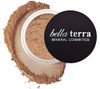 BellaTerra Cosmetics Mineral Powder Foundation  Honey | Golden Medium Shade | Long-Lasting Matte Mineral Makeup for a Radiant, Even Complexion 9g